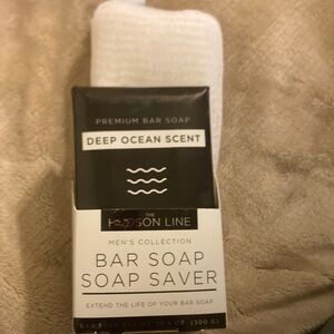 Hudson Line Men's Bar Soap with Deep Ocean Scent